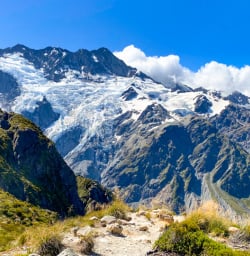 2. Sefton glacier view