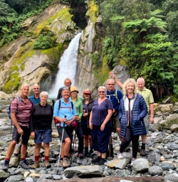 3 Group Guided Day Walk Milford Track Giants Gate Falls