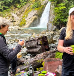 3 Guide Making Coffee Giants Gate Milford Track