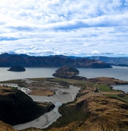 Panoramic views of Wanaka 