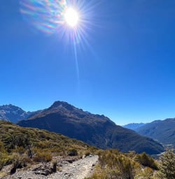 Routeburn Track in New Zealand