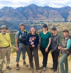 Hiking on the Rocky Mountain and Diamond Lake Track 