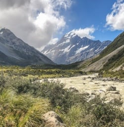 Aoraki Mount Cook National Park, Canterbury New Zealand
