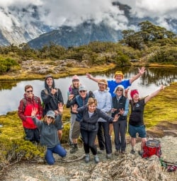 Key Summit Lookout Trail, Routeburn Track, Fiordland National Park Southland New Zealand