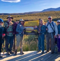 Start of Tongariro Crossing
