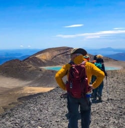 Top of the Tongariro Crossing