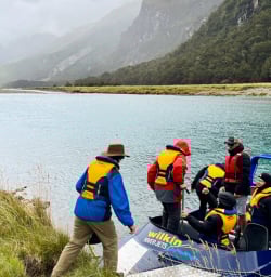 4. Boarding the Jet Boat in Siberia Valley