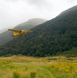 4. Bush Plane taking off from Siberia Valley