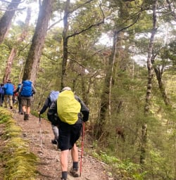 4. Hiking to the jet boat Siberia Valley