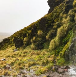 4. Mini waterfall Tongariro Crossing