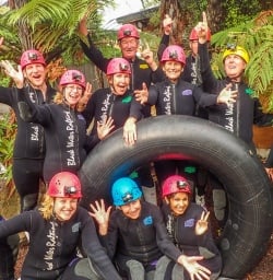 Black Water Rafting at Waitomo, Waikato New Zealand
