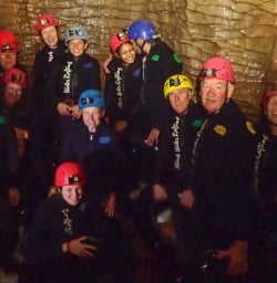 Black Water Rafting at Waitomo, Waikato New Zealand