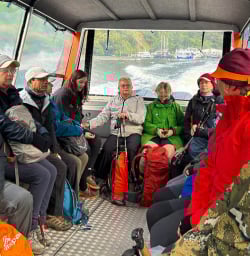 Boat to Milford Track