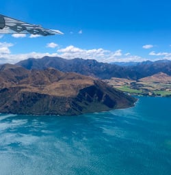 Scenic flight into the heart of Siberia Valley 