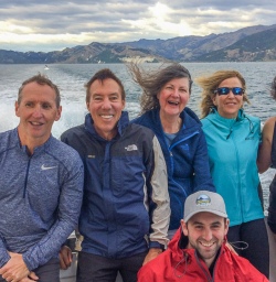 Group on the Boat at Kaikoura, Canterbury New Zealand