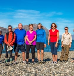 Group at Lake Ohau, Otago New Zealand
