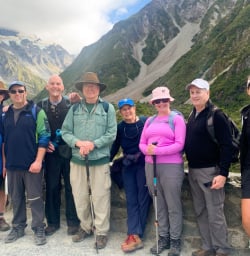 6. Whole group Photo in Hooker Valley