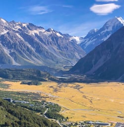 Aoraki Mount Cook National Park walking tours 