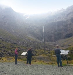 8 milford sound road falls fiordland