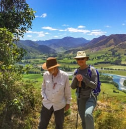 Nelson Lakes guest couple summer views