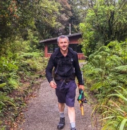 Walking the Milford Track Fiordland New Zealand