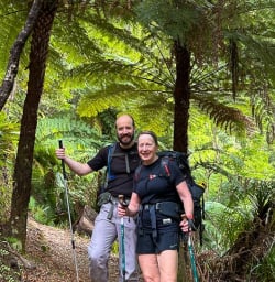 Hiking the Nydia Track K03MAR25