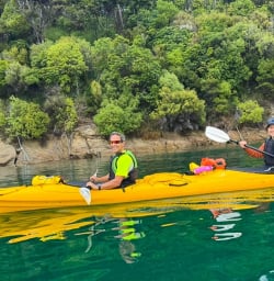 Kayaking Queen Charlotte Sounds 27JAN25