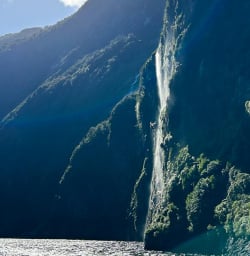 Milford Sound waterfall 24MAR25