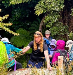 Start of hike Matahuru Valley 200125