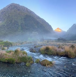 guests day hike Fiordland National Park GW17MAR26