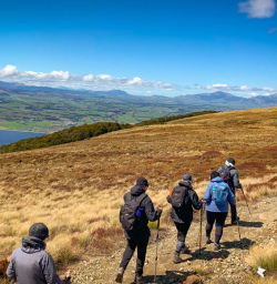Guests taking in the views of the Kepler