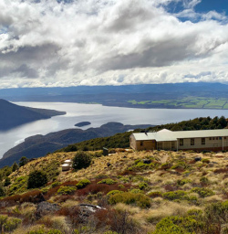 Luxmore Hut and views