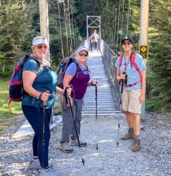 1 Women Hiking the Routeburn Track 07MAR25