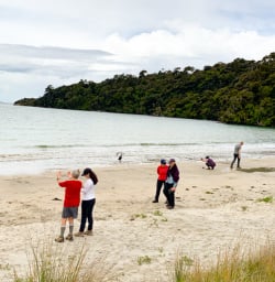 4. Exploring Rakiura Beach
