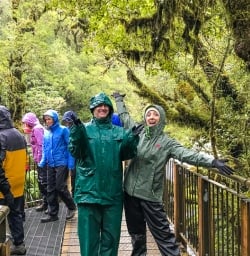 Exploring the chasm Milford Sound