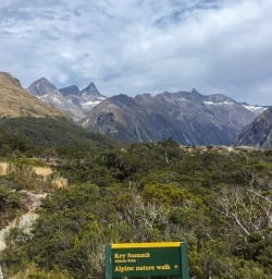 Key Summit Lookout Trail, Fiordland New Zealand