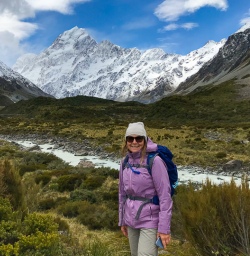 Hooker River and Mount Cook