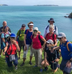 Group at Waiheke Island Auckland New Zealand
