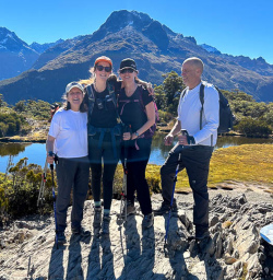 Key Summit on the Routeburn Track in New Zealand