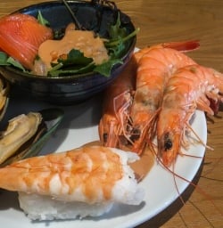 Dinner at Aoraki Mount Cook Village, Canterbury New Zealand