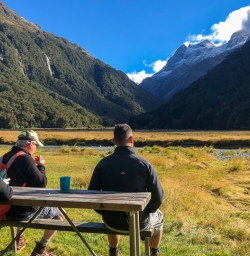 Routeburn track valley, Otago New Zealand