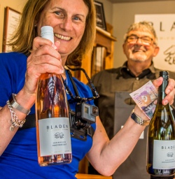 Wine Tasting at Cloudy Bay Vineyards, Blenheim Marlborough New Zealand