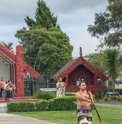 Te Puia Maori Temple, Rotorua Bay of Plenty New Zealand