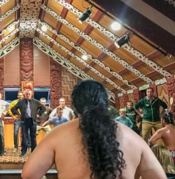 Te Puia Maori Show, Rotorua Bay of Plenty New Zealand