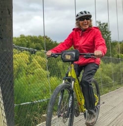 Cycling Arrow River trail