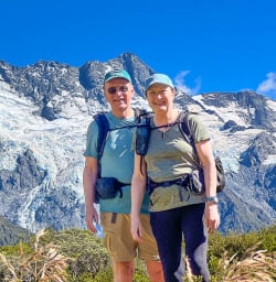 Mount Cook National Park hiking tours with New Zealand Trails