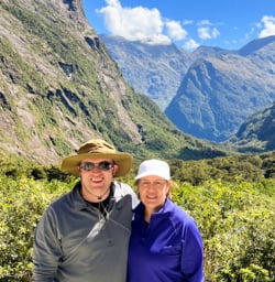 2. Guest couple Fiordland