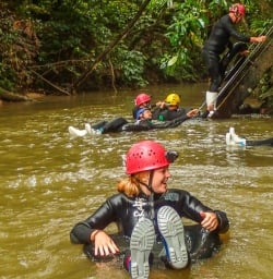 Black Water Rafting at Waitomo, Waikato New Zealand