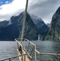 Aboard the Milford Sound Mariner