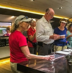 Wine Tasting at Cable Bay Vineyards, Waiheke Island Auckland New Zealand
